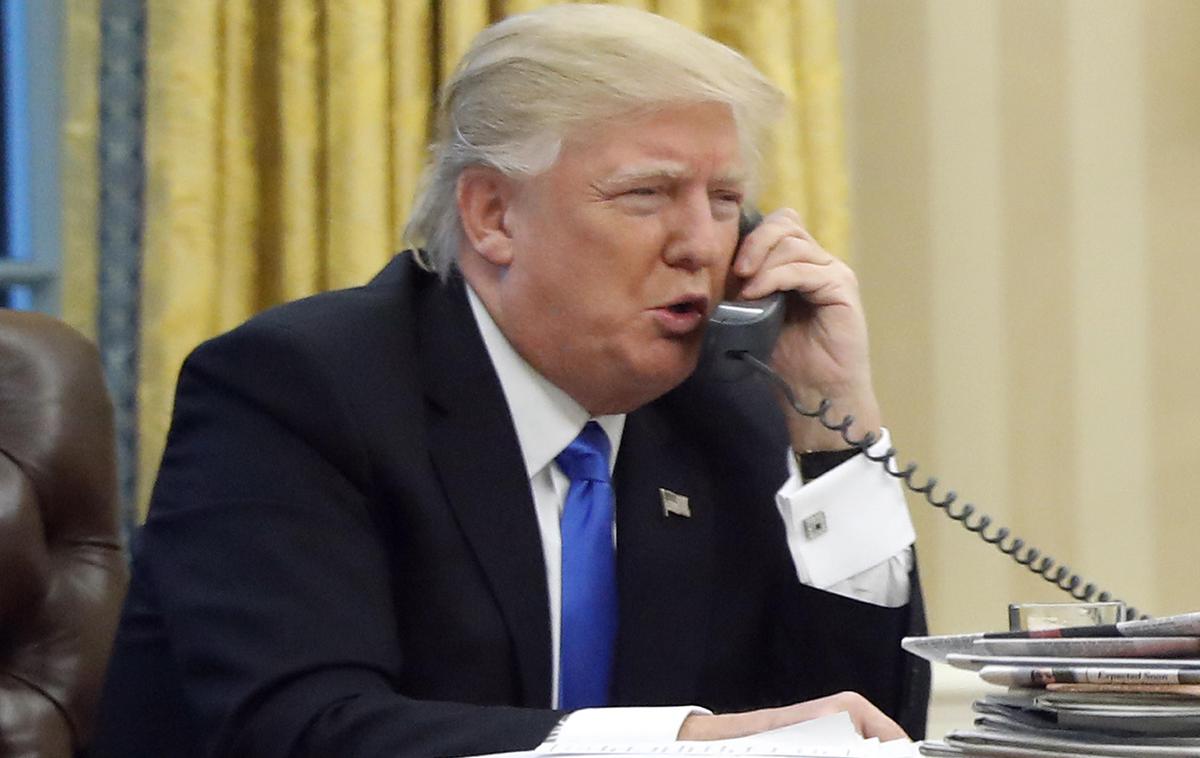 Donald Trump | Donald Trump v telefonskem pogovoru hitro preskoči z začetne teme na kakšno drugo. | Foto Guliverimage