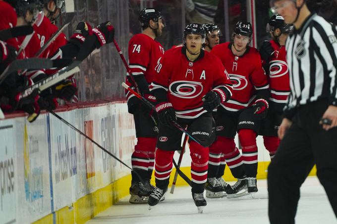 Hokejisti Carolina Hurricanes so si zagotovili končnico. | Foto: Guliverimage/Vladimir Fedorenko