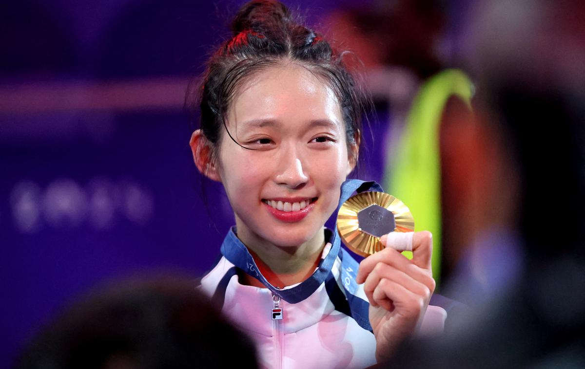 KONG Man Wai Vivian Hong Kong | Hongkong za olimpijsko zlato svojim športnikom in športnicam ponuja daleč najvišjo bruto denarno nagrado. Za zdaj so osvojili dve zlati odličji. | Foto Reuters