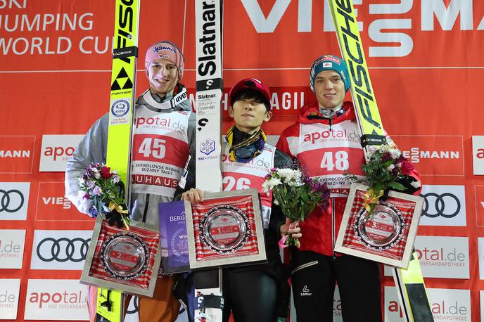 Jukija Sato | Jukija Sato je vknjižil prvo zmago svetovnega pokala.  | Foto Sportida