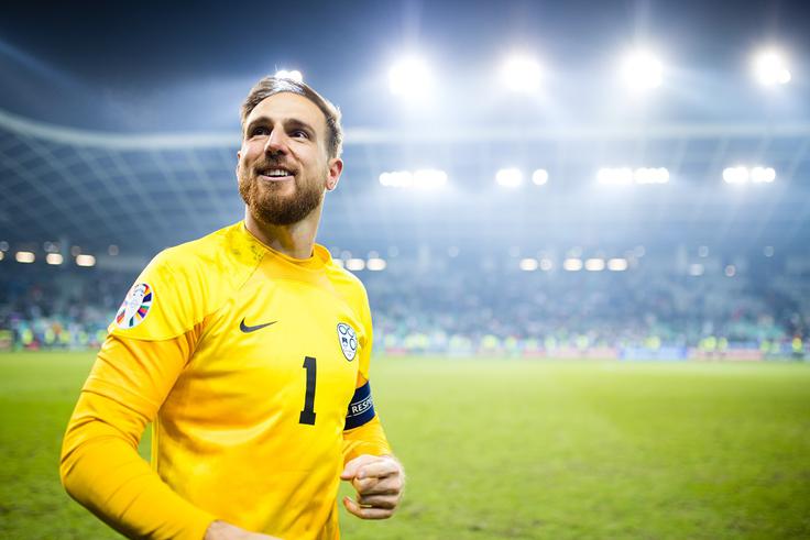 Jan Oblak je vajen srečanj proti Cristianu Ronaldu in preostalim portugalskim velemojstrom, s katerimi se najpogosteje srečuje oziroma se je srečeval v španskem prvenstvu in ligi prvakov. | Foto: Grega Valančič/www.alesfevzer.com