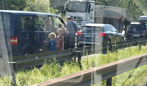 Nevarno početje voznikov na gorenjski avtocesti #foto