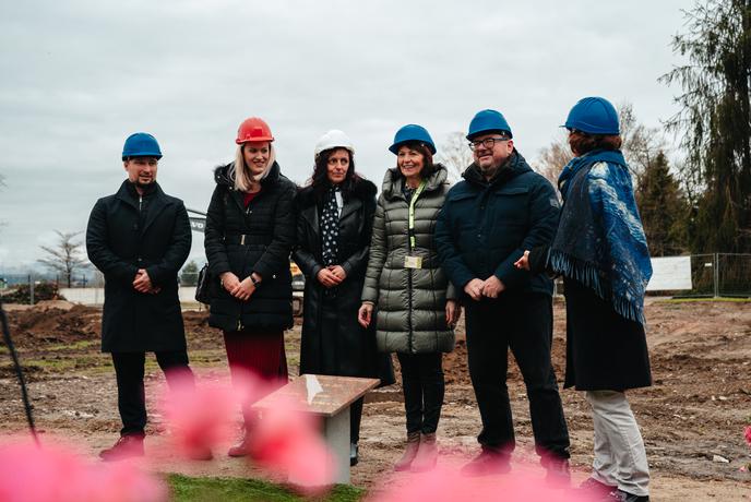 V Celju položili temeljni kamen za novo športno dvorano Šole za hortikulturo in vizualne umetnosti