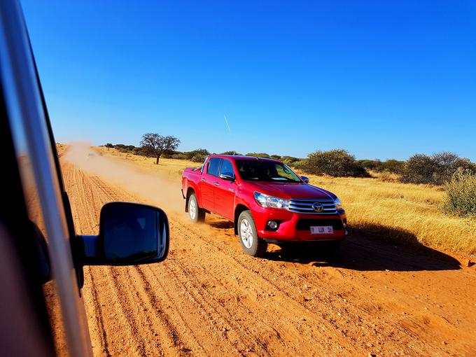 Peščene avtoceste Afrike - prah Nambijie | Foto: Toyota