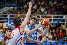 Fiba EP U18: Slovenija - Turčija polfinale