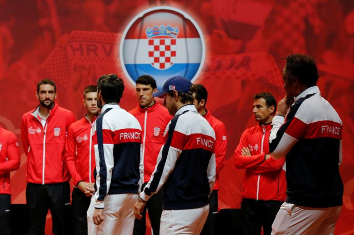 Davisov pokal, Francija Hrvaška | Foto Reuters