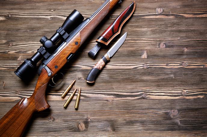 Orožje, puška, pištola | Najpogostejša vrsta orožja v zasebni lasti v Sloveniji je lovska puška.  | Foto Shutterstock