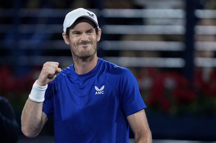Andy Murray | Andy Murray se je uvrstil v drugi krog turnirja v Dubaju. | Foto Guliverimage
