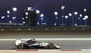 S prvega mesta tokrat Rosberg, Hamilton drugi in tretji Bottas