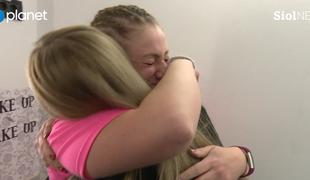 Indira planila v jok, ko je zagledala sestro #video