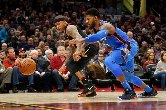 Paul George bo na tekmi zvezdnikov lige NBA nadomestil poškodovanega igralca New Orleans Pelicans LaMarcusa Cousinsa, ki ga čaka operacija poškodovane leve ahilove tetive. | Foto: Getty Images