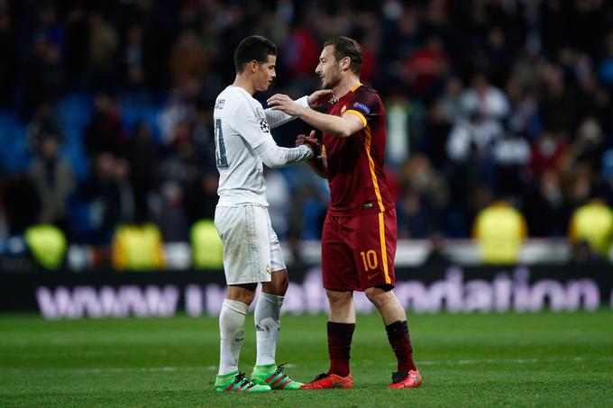Totti je proti Realu nazadnje igral marca 2016.  | Foto: Getty Images