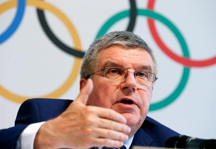 "Pod velik vprašaj je treba postaviti 'predpostavko o nedolžnosti' Rusije in Kenije," pravi Thomas Bach. | Foto: Reuters