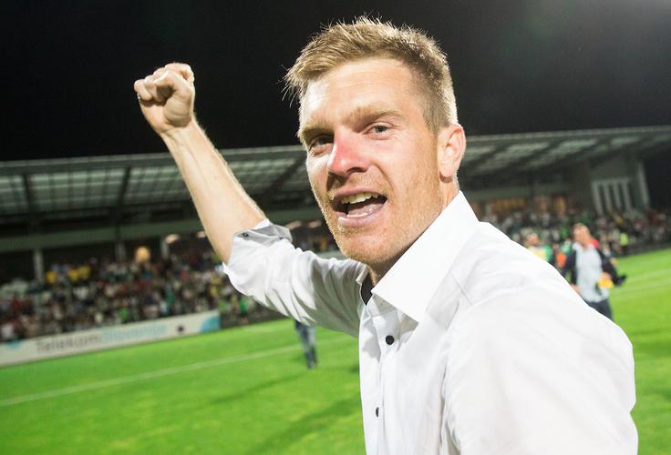 Simon Rožman želi po pokalni lovoriki z Domžalami do uspeha tudi v Evropi. | Foto: Vid Ponikvar