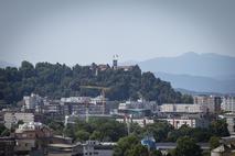 Žito silosi v ljubljanskem BTCju. silos žito Ljubljanski Grad