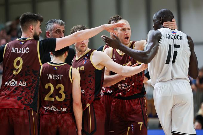 Sarajevo je v Hali Tivoli ugnal Ilirijo. | Foto: Filip Barbalić