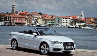 Audi A3 cabriolet – kompaktni prestiž pod platnom že v Sloveniji