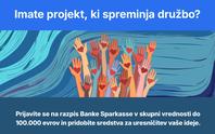 Verjemi v jutri: sto tisoč evrov Banke Sparkasse za projekte, ki spreminjajo svet