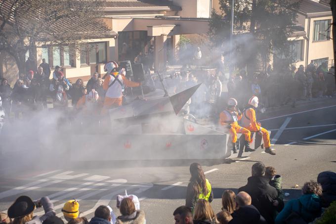 Pustni karneval v Ilirski Bistrici. | Foto: STA