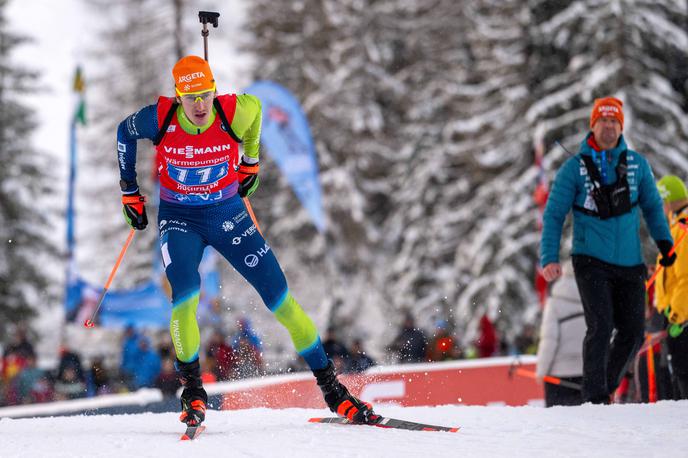 Lovro Planko, Hochfilzen | Lovro Planko je v zadnji predaji zdržal pritisk. | Foto Guliverimage