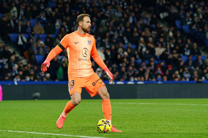 Jan Oblak, Atletico Madrid | Jana Oblaka in Atletico čaka boj za napredovanje v osmino finala. | Foto Guliverimage