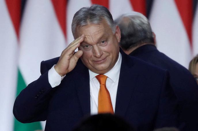 Viktor Orban | Madžarski nacionalistični premier Viktor Orban, ki je pogosto izražal naklonjenost ruskemu predsedniku Vladimirju Putinu, je bil kritičen do podpore EU Ukrajini in sankcij proti Rusiji.  | Foto Reuters