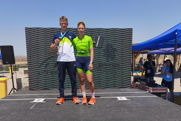 Lenart Dejak Sloveniji priboril bronasto kolajno v gorskokolesarskem krosu