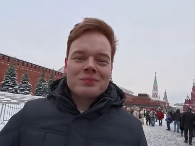 Norveški vplivnež je v Rusiji naletel na velike težave