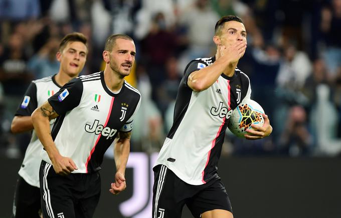 Juventus se bo v osmini finala lige prvakov pomeril proti Lyonu. | Foto: Reuters