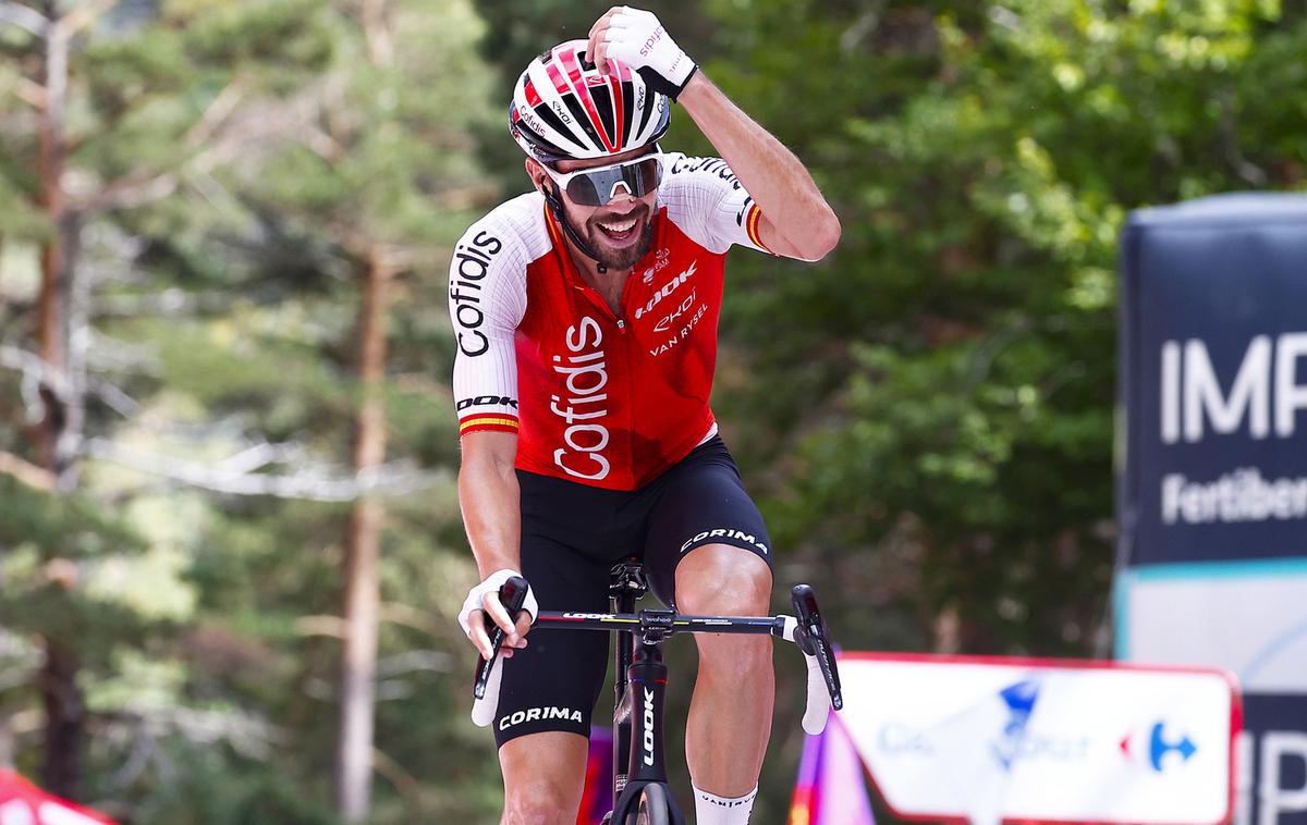 Jesus Herrada | Španec Jesus Herrada je zmagovalec 11. etape Dirke po Španiji, ki ni prinesla razlik med favoriti.  | Foto Unipublic/Sprint Cycling Agency