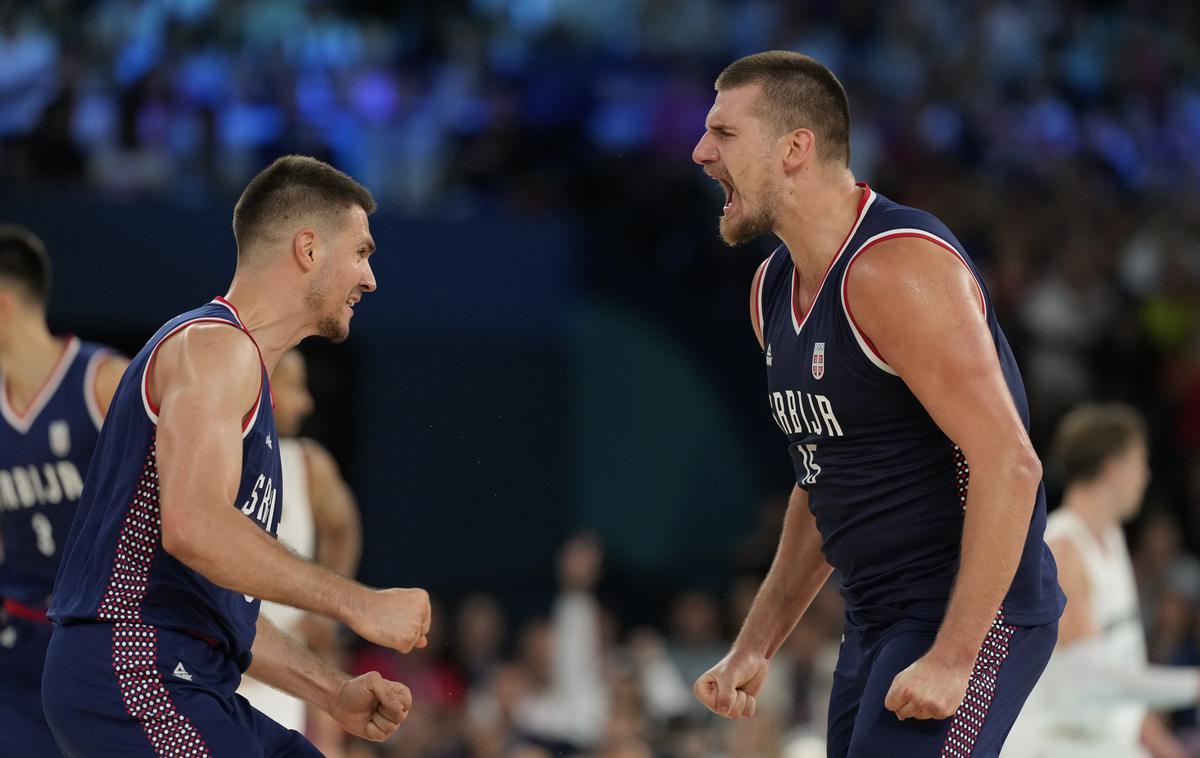 Nikola Jokić | Nikola Jokić in druščina so na OI v Parizu osvojili bron. | Foto Guliverimage