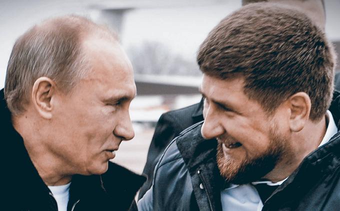 Vladimir Putin in Ramzan Kadirov | Foto: Guliverimage/Vladimir Fedorenko
