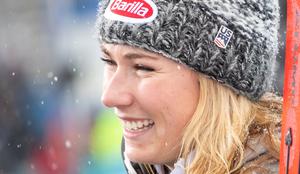 Shiffrinova ne bo brezglavo lovila rekorda Tine Maze