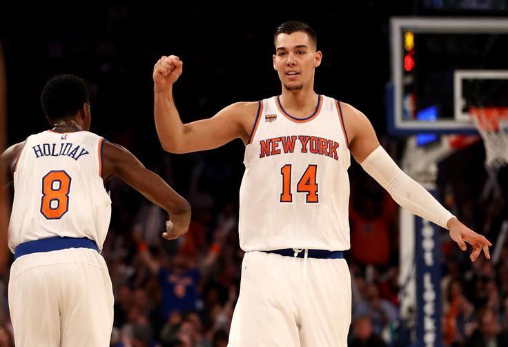 Nekdanji soigralec Willy Hernangomez je letos spoznal najmočnejšo ligo na svetu, v ZDA pa kaže posnetke našega nadarjenega koašrkarja. | Foto: Getty Images