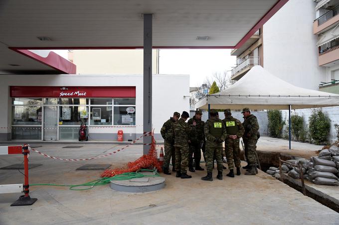 Grčija bomba Solun | Foto: Reuters