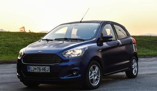 Test: ford ka+ z dostopnim tempomatom in motorjem, ki opeha v vrhniški klanec #foto