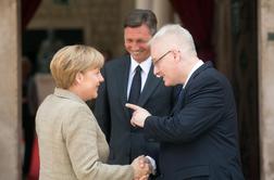 Angela Merkel odločno podprla širitev EU na zahodni Balkan (foto)