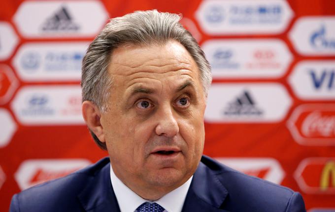 Ruski minister za šport Vitalij Mutko, ki ga obtožujejo, da je vedel za menjavo spornih vzorcev s čistimi, je suspendiral štiri športne uradnike. | Foto: Reuters