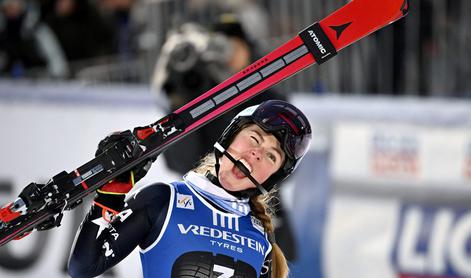 Mikaela Shiffrin razred zase, zelo dobra tudi Dvornik