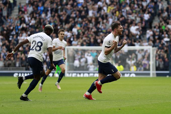Tottenham je po evropski zmagi proti Muri slavil tudi v premier league. | Foto: Guliverimage/Vladimir Fedorenko