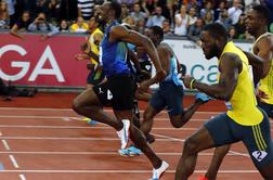 Bolt slabo štartal, Bondarenko hitro obupal v lovu na rekord