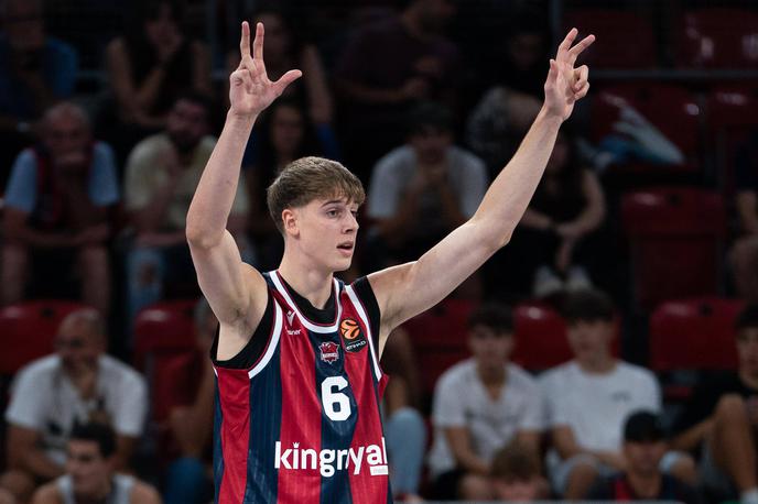 Baskonia Stefan Joksimović | Barcelona je v šOsebni rekord za 17-letnega Stefana Joksimovića v evroligipanskem prvenstvu visoko izgubila s Joventutom, zdaj pa le premagala Olimpio Milano. | Foto Guliverimage
