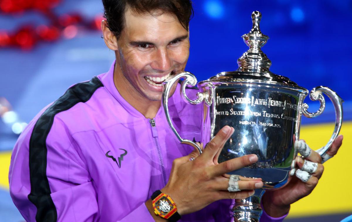 Rafael Nadal | Lani je na OP ZDA zmagal Španec Rafael Nadal. | Foto Getty Images