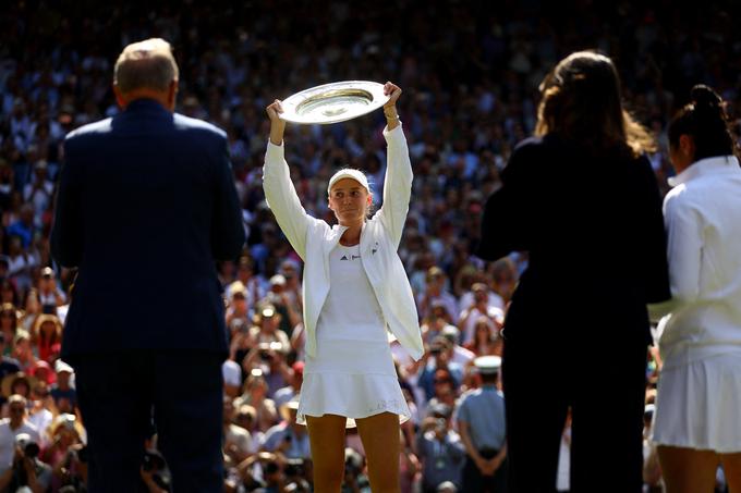 Najmlajša zmagovalka Wimbledona po letu 2011 | Foto: Reuters