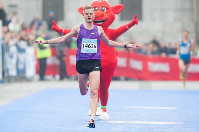 Leta 2015 je na Ljubljanskem maratonu zmagal s časom 31:21 (10 km). | Foto: Urban Urbanc/Sportida