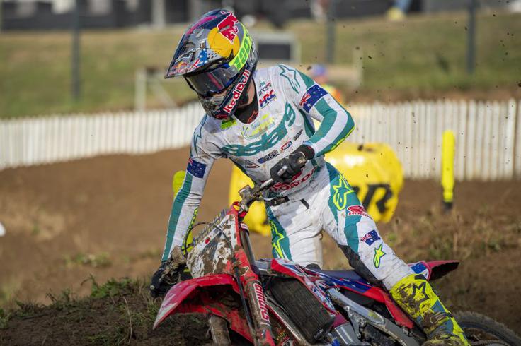 Komaj 20-letni motokrosistični biser Jett Lawrence je po ameriški zdaj zasenčil še konkurenco svetovnega prvenstva. | Foto: Honda Racing/ShotbyBavo