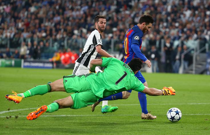 Gianlugi Buffon je bil nepremagan kar na sedmih od devetih evropskih tekem v tej sezoni. | Foto: Reuters