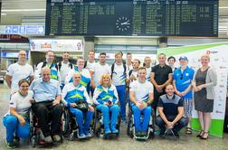 Paraolimpijci odšli v Rio