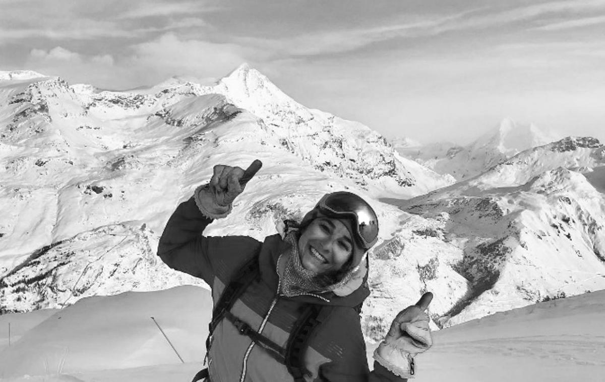 Adele Milloz | V nesreči med plezanjem v Francoskih Alpah je umrla nekdanja svetovna prvakinja v turnem smučanju Adele Milloz.  | Foto Instagram