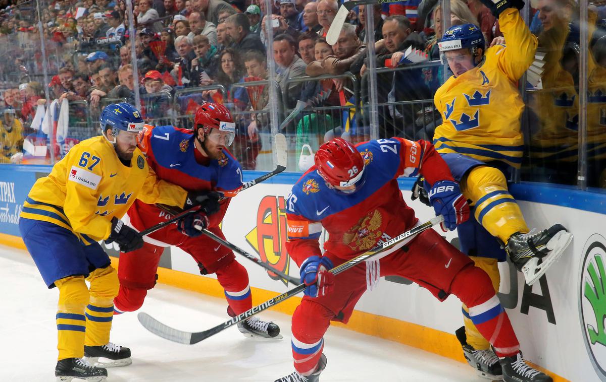 Rusija Švedska IIHF svetovno prvenstvo | Foto Reuters
